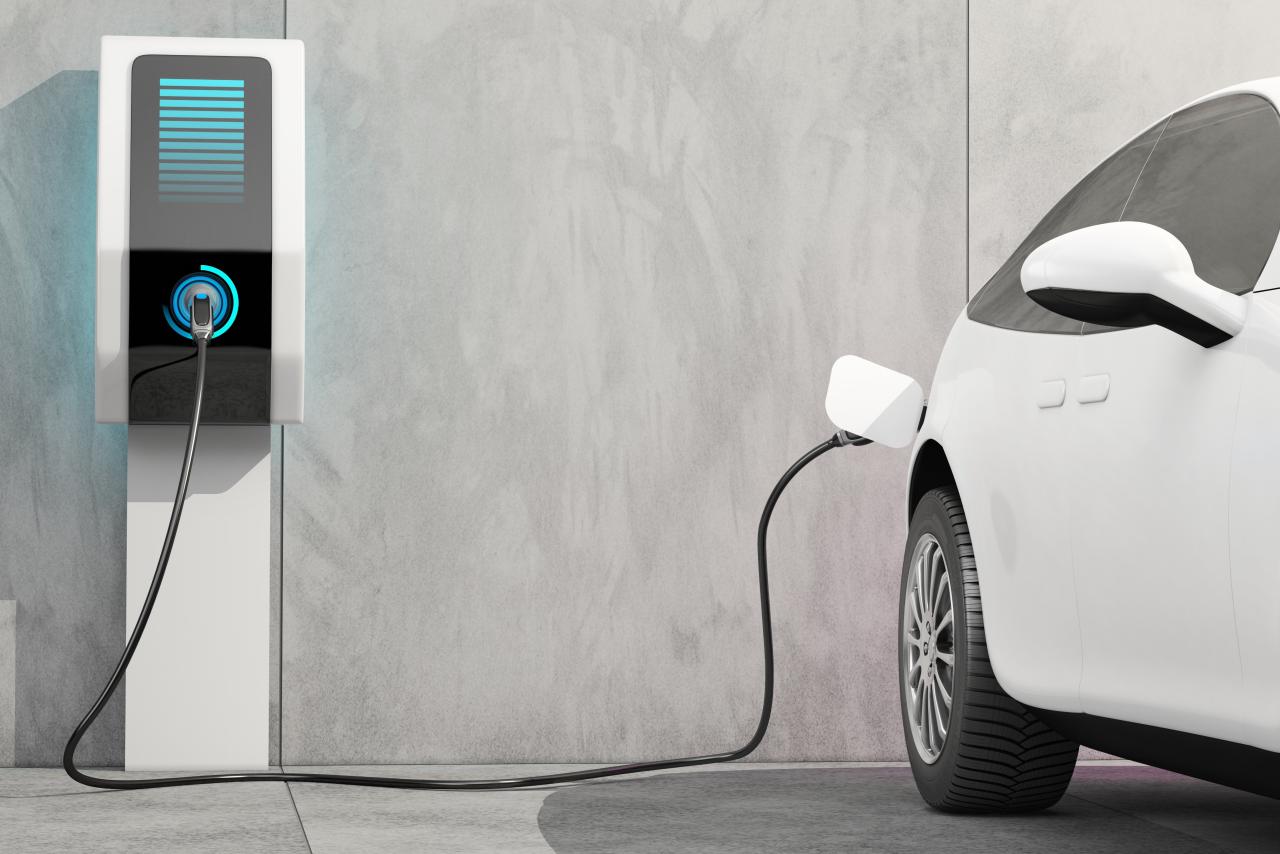 Elektroauto+Laden+Wand