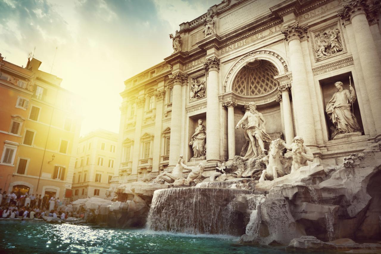 Trevi-Brunnen - Rom Trevi-Brunnen - Rom