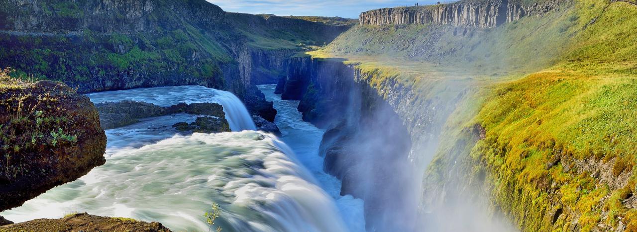 Rundreise Island: Gullfoss