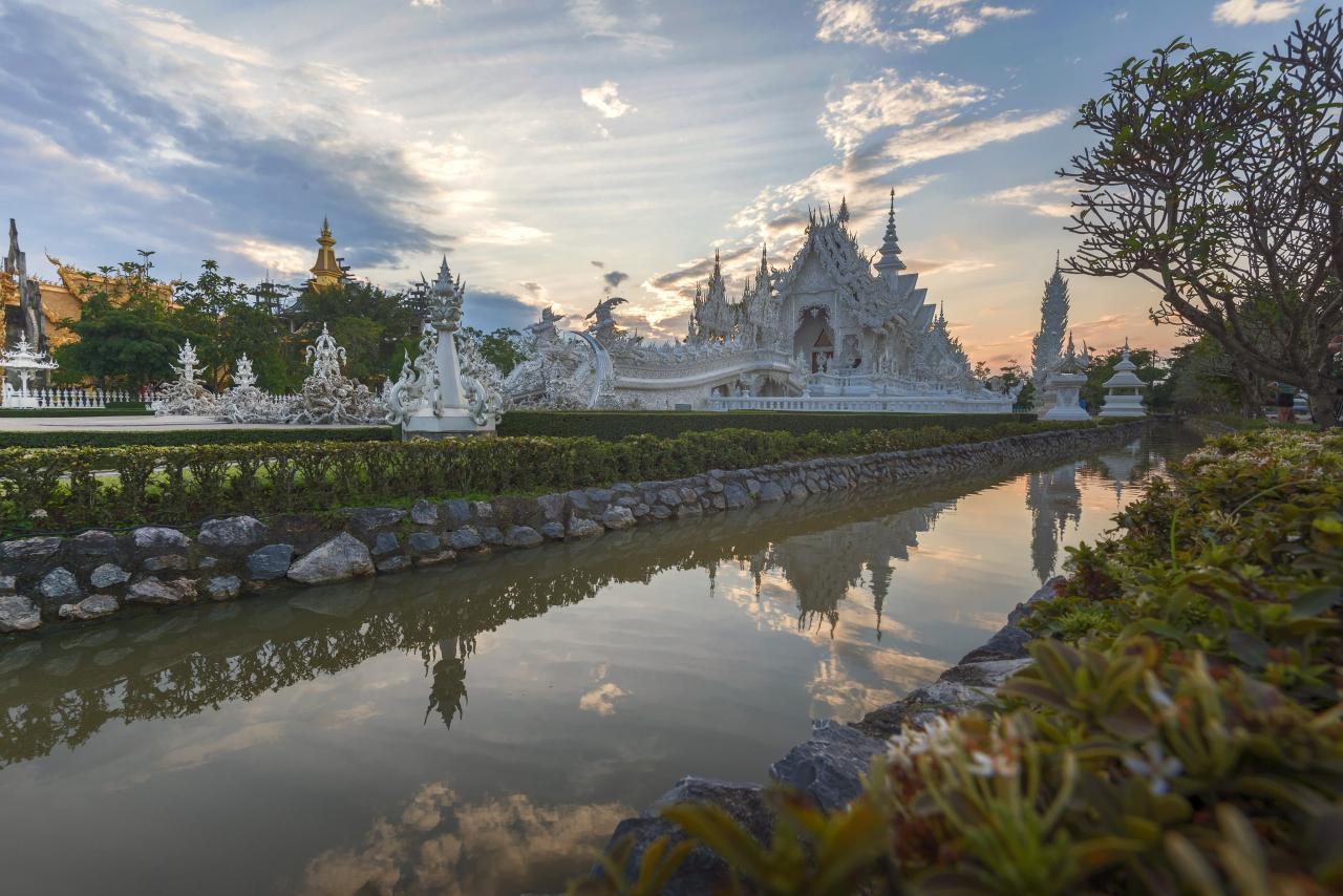 Der weiße Tempel - Chiang Rai Der weiße Tempel - Chiang Rai