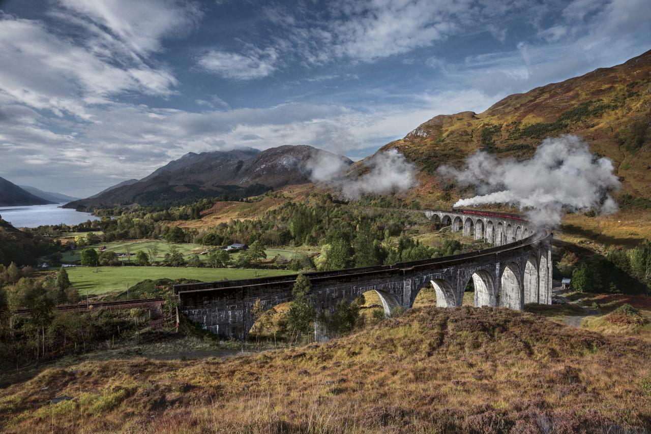 Glenfinnan Viaduct - Schottland Glenfinnan Viaduct - Schottland