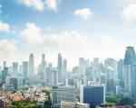 Singapur Skyline - Auch im Mai 2020 können Passagiere mit Singapore Airlines dreimal wöchentlich von Frankfurt nach Singapur reisen.
