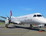 Skywork Saab 2000 - Skywork hat den Sommerflugplan 2019 veröffentlicht. Unter anderem geht es ab Basel und Bern nach Sylt und Usedom. © Skywork