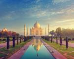 Indien Taj Mahal - Indien gilt seit dem 26. April als Virusvarianten-Gebiet, Einreisen nach Deutschland sind stark erschwert.