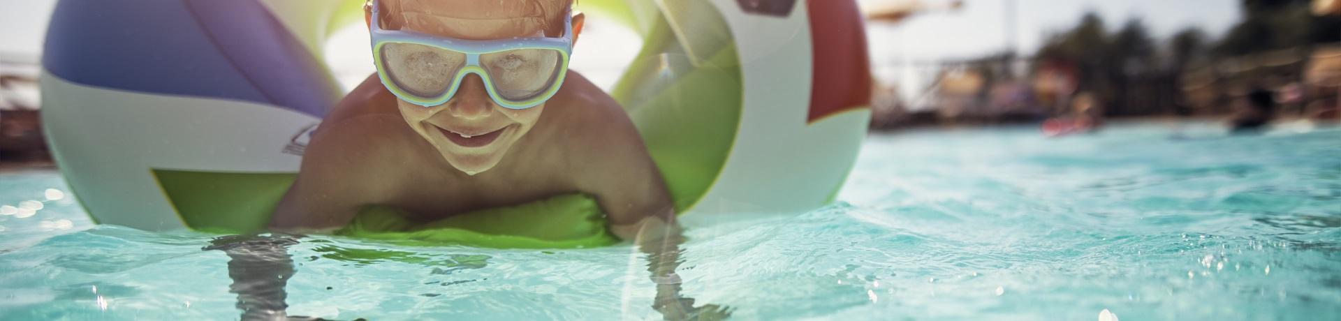 Kind, Wasser, Pool