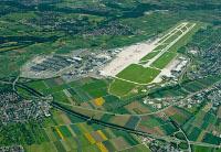 Neuer Flughafenbahnhof wird teurer als erwartet. Foto: Flughafen Stuttgart GmbH Flughafen Stuttgart aus der Luft