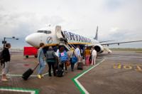 Ryanair fliegt ab April 2019 dreimal pro Woche von Köln/Bonn nach Bordeaux in Frankreich. © Ryanair Ryanair-Passagiere beim Boarding