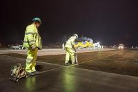 Auf den Flughäfen von Mumbai und Delhi kommt es bis März 2019 wegen Erneuerung der Landebahnen zu Flugausfällen (Symbolfoto). © Heathrow Airports Limited Bauarbeiten Landebahn London Heathrow II