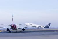 Lufthansa-Tochter Eurowings führt eine Business Class ein. Foto: Lufthansa Lufthansa Boeing 747 Start Eurowings Airbus A320 Düsseldorf