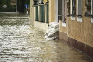 Hochwasser Haus