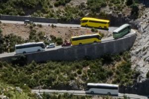 Mallorca Busse auf der Straße