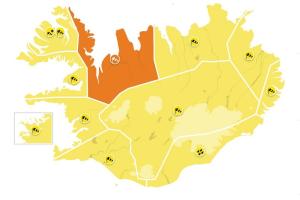 Sturmwarnung Februar Icelandic Met Office