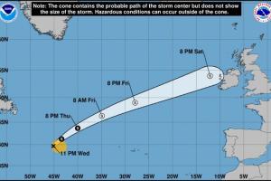 NHC Sturm Ernesto