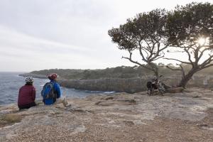 Mallorca: Fahrrad Radfahrer