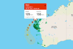 Sturm Sean Westaustralien