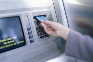 Geldautomat Kreditkarte