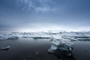 Gletscherschmelze durch Klimawandel
