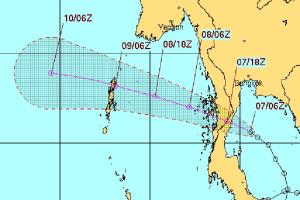 JTWC: Tropensturm 29 Thailand