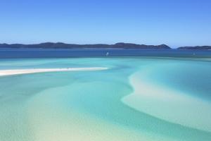 Whitehaven Beach auf den Hamilton Islands in Queensland Australien