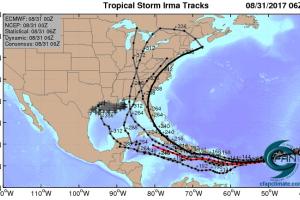 Hurrikan Irma Karibik