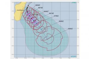 Zyklon Dumazile JTWC