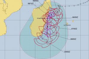 JTWC Zyklon Ava Madagaskar
