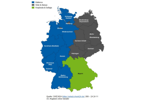 CHECK24 Pauschalreise Vergleich je Bundesland