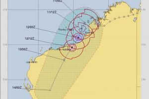 Zyklon Joyce Australien JTWC