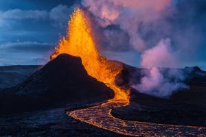 Vulkanausbruch auf Island, Grindavik