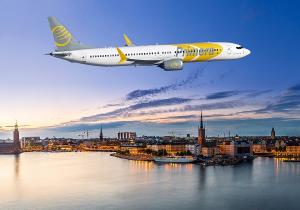 Insolvenz: Die nordische Fluggesellschaft Primera Air fliegt nicht mehr. Foto: Primera Air Boeing 737 MAX von Primera Air