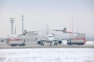 Wintersturm Liam bringt den Flughäfen an der US-Ostküste Eis und Schnee. (Symbolfoto) © Fraport AG Fototeam Andreas Meinhardt Flughafen Frankfurt Enteisung Flugzeug