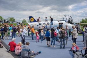 Kinder können hier nicht nur basteln, sondern auch spielen. Foto: Flughafen München Flughafen München Spielplatz