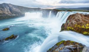 Island: Wasserfall