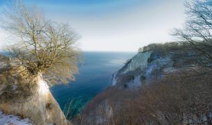Deutschland Ostsee Rügen Winter