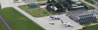 Flughafen Memmingen Luftaufnahme