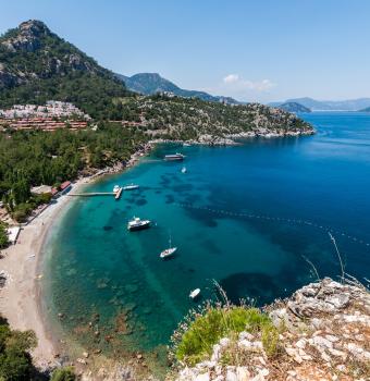 Türkei Berge, Meer, Strand Türkei