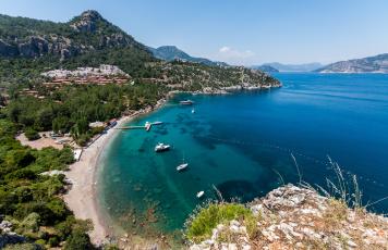 Türkei Berge, Meer, Strand Türkei