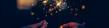 Silvesterbräuche Emotion Wunderkerze