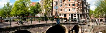 Amsterdam Kanalbrücke