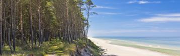 Ostsee Strand Fahrrad Polen