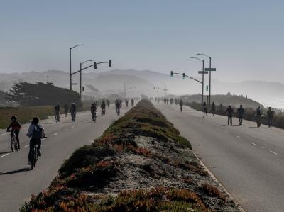 Sunset Dunes Park in San Francisco