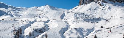 Ski, Schnee Dolomiten