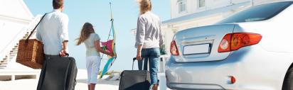 Ferienhaus, Anreise, Familie, Strand, Auto