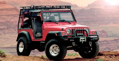 Geländewagen+Jeep+Wüste
