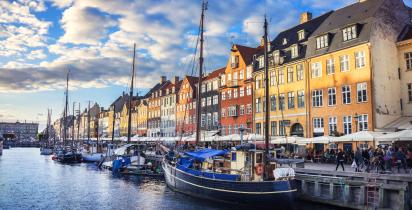 Altstadt von Nyhavn Kopenhagen