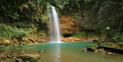 Dominikanische Republik Salto Socoa Wasserfall