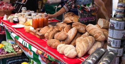 Markt Brot Lebensmittel Obst
