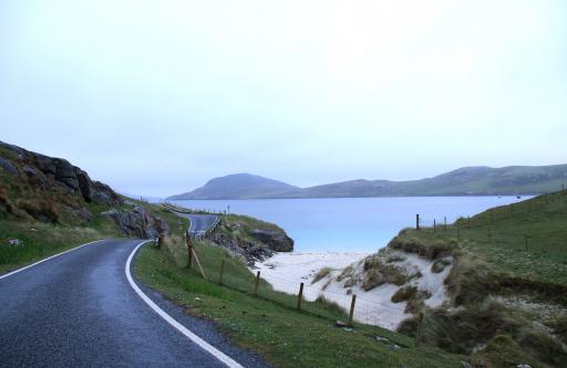 Straße am Meer