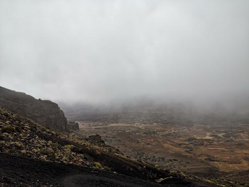 Nebel im Gebirge