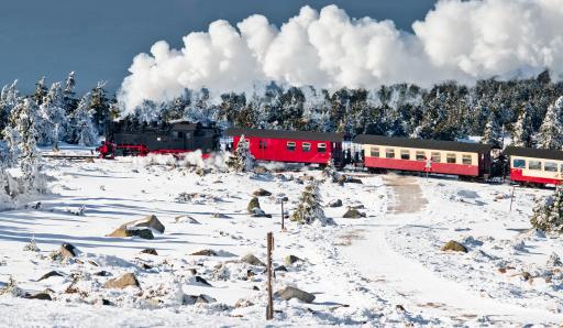 Deutschland: Harz - Brocken - Dampfzug